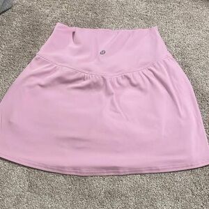 Lululemon Athletica Light Pink Skater Skirt